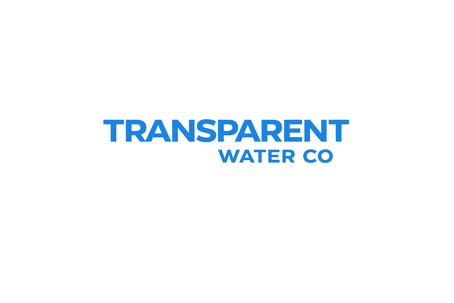 No Gimmicks. No Hidden Costs. Just Transparent Water.